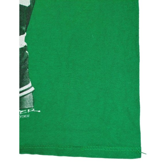 Vintage Larry Bird T-shirt Boston Celtics Green Starter 1989 Basketball Legend - Picture 13 of 14